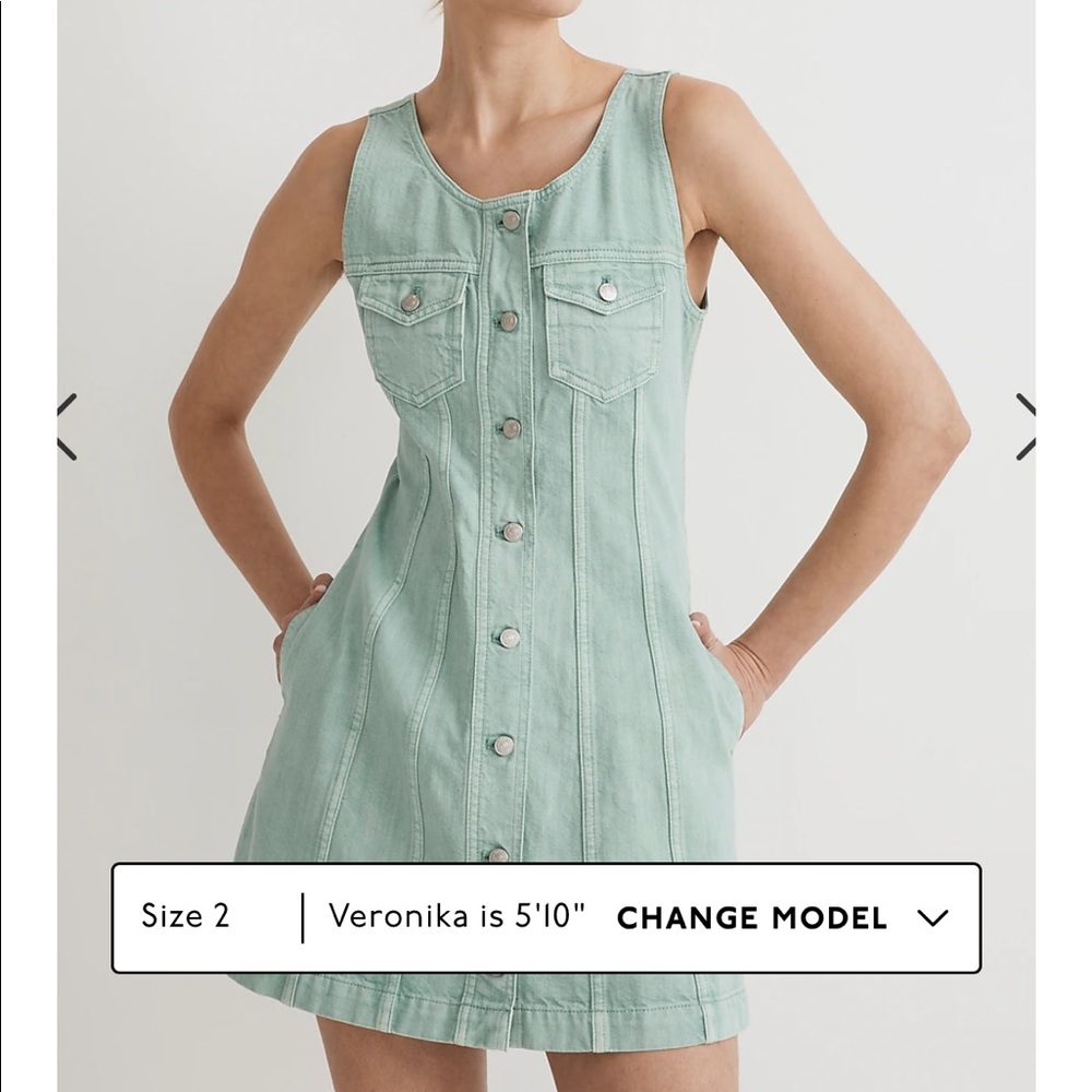 NWT Madewell Denim Dress